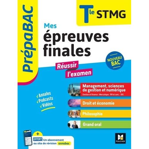 Mes Épreuves Finales Tle Stmg