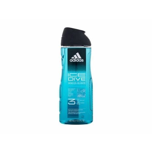 Gel Douche Ice Dive 400ml 3-En-1 - Adidas - Vegan 