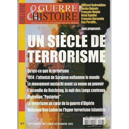 Histoire De Guerre Hs N 7 Hors Série 2002 Un Siècle De Terrorisme
