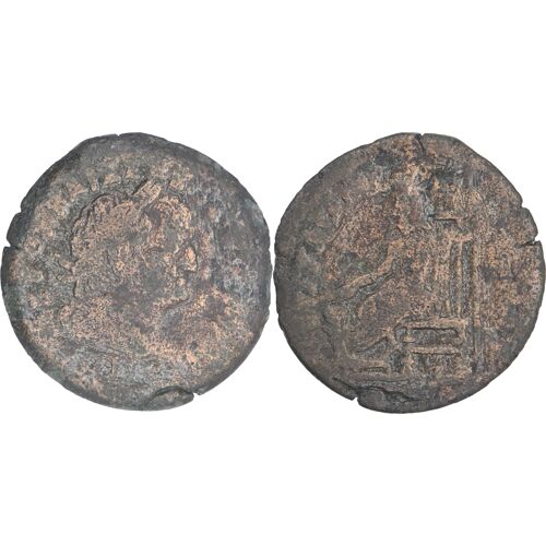 Rome - Provinciale - Alexandrie - Hemidrachme - Vespasien - Zeus Assis Et Cerbère - Rpc Ii 2457 - 18-444