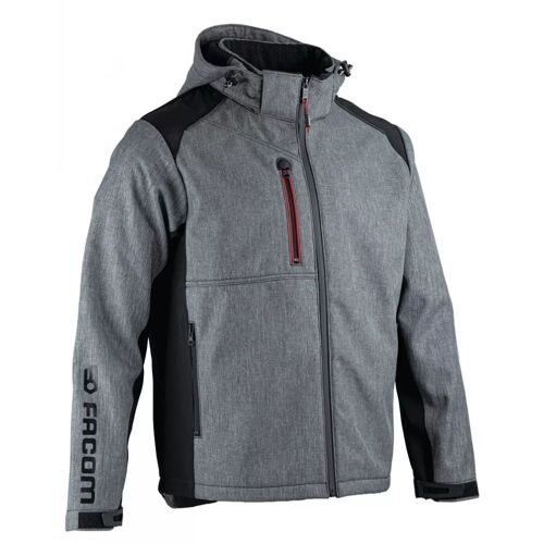 Veste Softshell Facom bicolore TRIAL Gris S