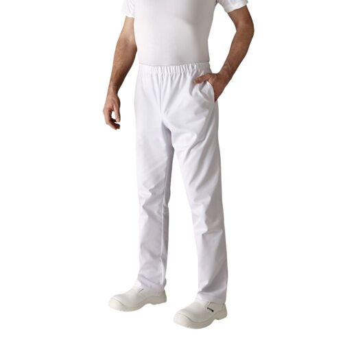 Pantalon de cuisine Robur Umini mixte Blanc S