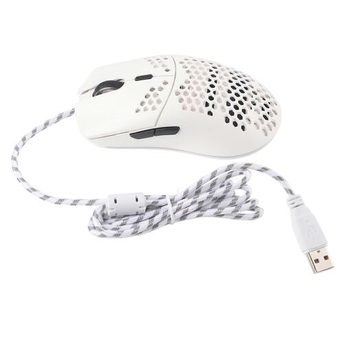 Souris RGB Wired Gaming 6400DPI Nid d'abeille Hollow Design Accessoires informatiques