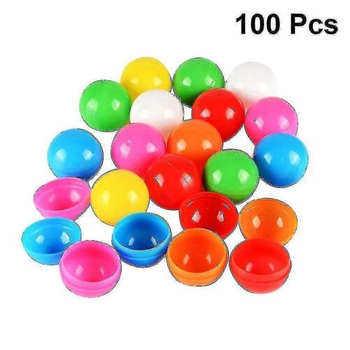 100pcs 3cm Colorful Balls Party Game Ball Prop (5 Couleurs, Emballage Mixte)