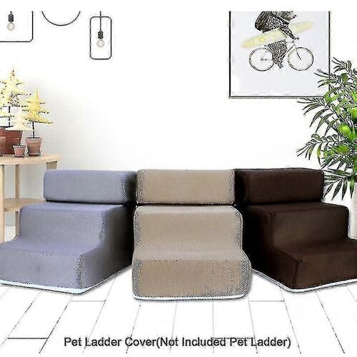Livraison Gratuite Pet Ladder Cover, Pet Ladder Cover Detachable Confortable Faux Cuir Antidérapant Dog Ram