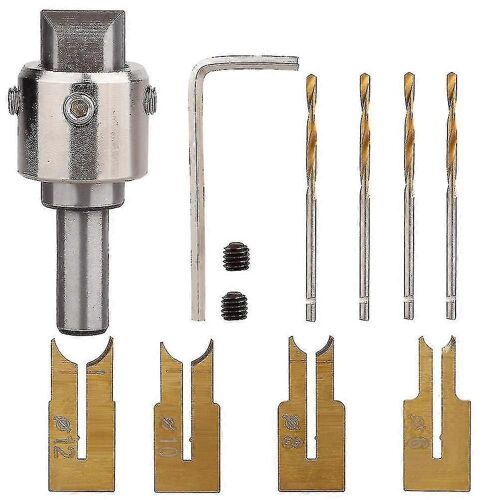 Perles en bois Forets Bit Knife Set 6-25mm Carbide Bit Ball Blade Perle en bois Faire
