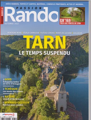 Passion Rando. Automne 2022. Tarn. Le Temps Suspendu.