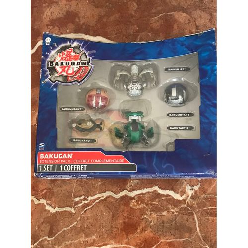 Bnib Bakugan Mechtanium Surge Extension Pack Pyrus Mercury Dragonoid Taylean