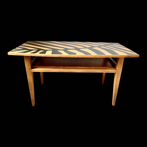 Table basse vintage bois