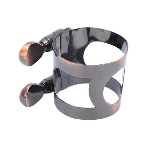 Saxophone Ligature Embouchure Attache Sax Métal Clip Instruments De Musique Accessoires Alto Antique Cuivre