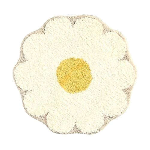 Tapis À Motif Floral Vibrant Pour Chambre, Salle De Bain Et Salon - Absorbant, Élégant, 60 Cm De Fibre De Polyester Durable