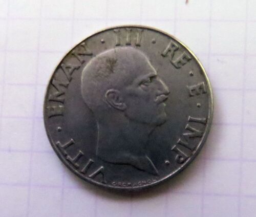 50 Centimes Pièce Profil À Droite De Victor-Emmanuel Iii De Savoie 1940 It_60