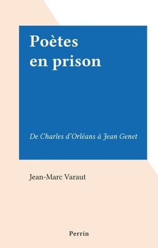 Poètes En Prison