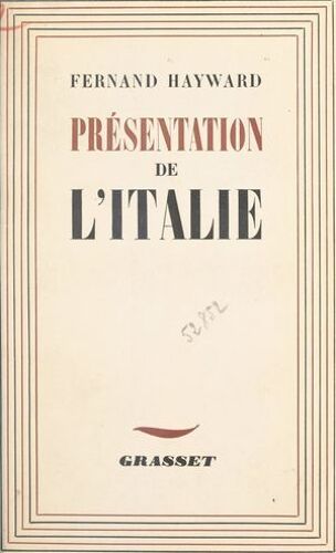 Présentation De L'italie