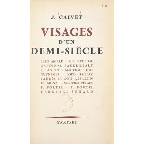 Visages D'un Demi-Siècle