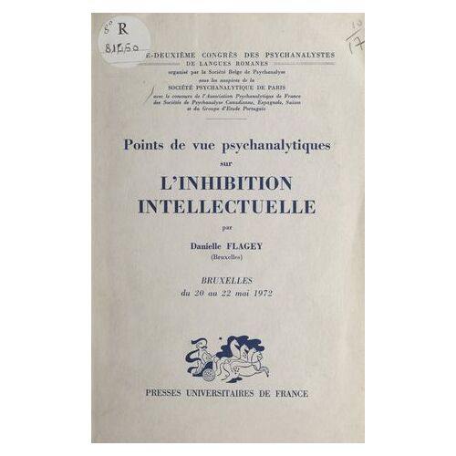 Points De Vue Psychanalytiques Sur L'inhibition Intellectuelle
