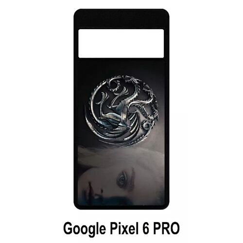 Coque Pour Google Pixel 6 Pro - Got Targaryen - Silicone - Noir