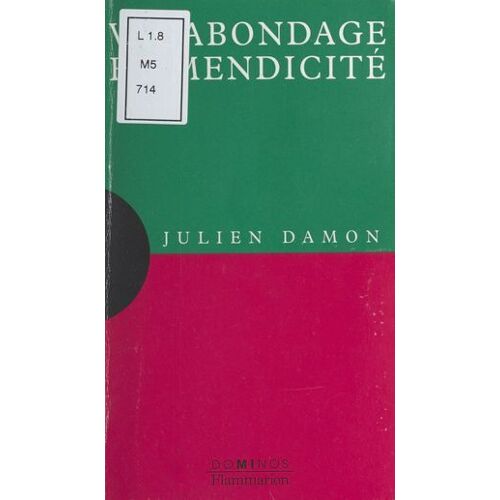 Vagabondage Et Mendicité
