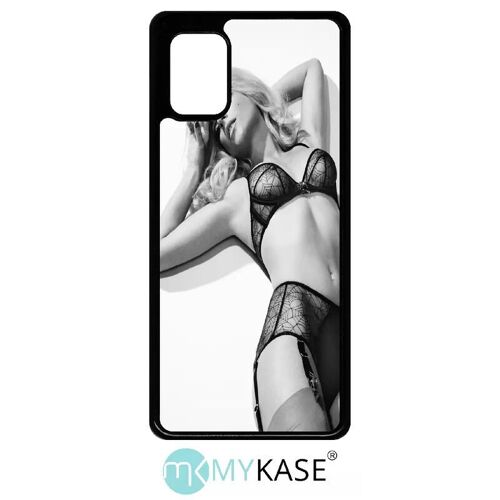 Coque Pour Galaxy A31 - Femme Sexy Noir Et Blanc - Noir