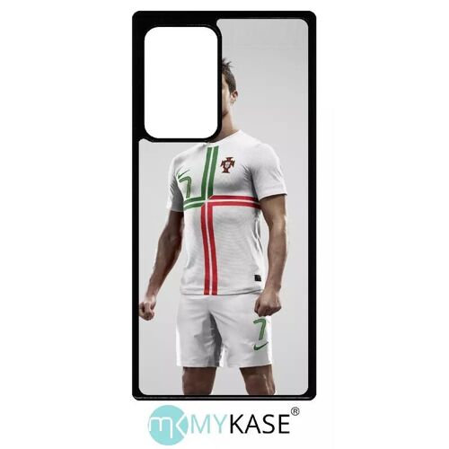 Coque Pour Galaxy Note 20 Ultra - Christiano Ronaldo Selecao Portugal - Noir