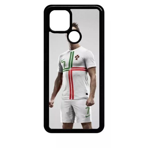 Coque Pour Oppo A15 - Christiano Ronaldo Selecao Portugal - Noir