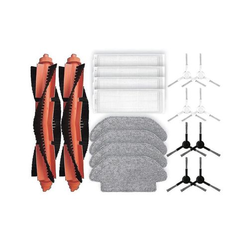 Pour Mi Robot Vacuum Mop 2s / vadrouille P / mop Pro / xmstjqr2s / Stytj02ym Main Side Brush Hepa Filter Mop