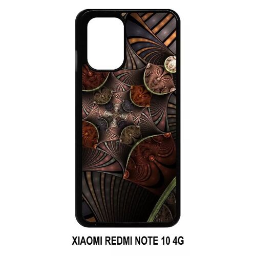 Coque Pour Xiaomi Redmi Note 10 4g - Metallic - Noir
