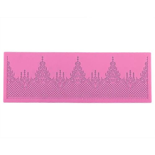 Dentelle De Silicone Moule Sucre Artisanat Fondant Mat Gâteau Décoration Moule Outils De Cuisson