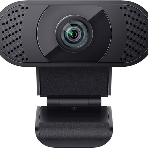 Webcam 1080P pour ordinateur de bureau avec correction automatique de la lumière
