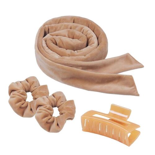 Arc Paresseux Pas De Chaleur Bâton De Curling Léopard Sommeil Curling Cheveux Artefact Grande Vague Soie Cheveux Fers À Friser.