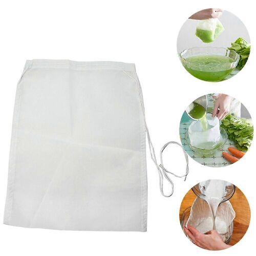 Sac Filtrant En Maille De Nylon De Grain 100 Thé Jus De Fruits Café Vin Maille En Nylon Filet Souche Liquide Filtre Sac Accessoires De Cuisine