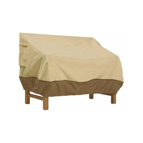 Housse De Banc En Tissu Oxford Imperméable (Beige)