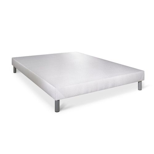 Sommier Tapissier Blanc 160x200