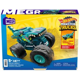Mega Hot Wheels - Monster Truck Mega Wrex - Jouet De Construction - 5 Ans Et +