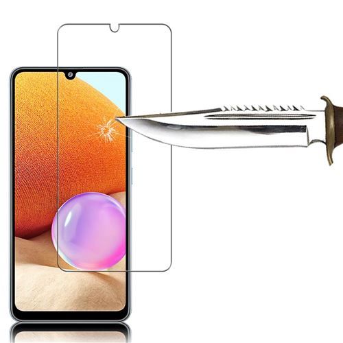 Hqselection® Lot De 2 Verre Trempé Pour Samsung Galaxy A32,Film De Protection D'écran Haute Transparence - Anti Rayures - Ultra Résistant Dureté 9h