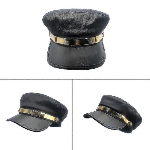 Gavroche Chapeau Courbe Chapeau Yacht Capitaine Chapeau Capitaine Costume Hommes Punk Chapeau-Yvan