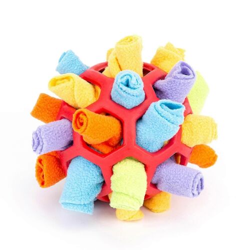 Jouets Interactifs De Puzzle De Chien Encouragent Les Compétences Naturelles De Recherche De Nourriture Portable Pet Snuffle Ball Toy Formation De Nourrisseur Lent