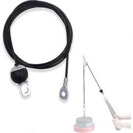 Fitness Gym Remplacement Personnaliser Câble Fitness Poulie Épais 5mm Câble Métallique En Acier Robuste Pour Gym À La Maison Câble Poulie Accessoires De Machine Accessoires
