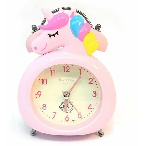 Réveil Licorne avec Veilleuse : Silencieux, mignon et parfait pour les enfants