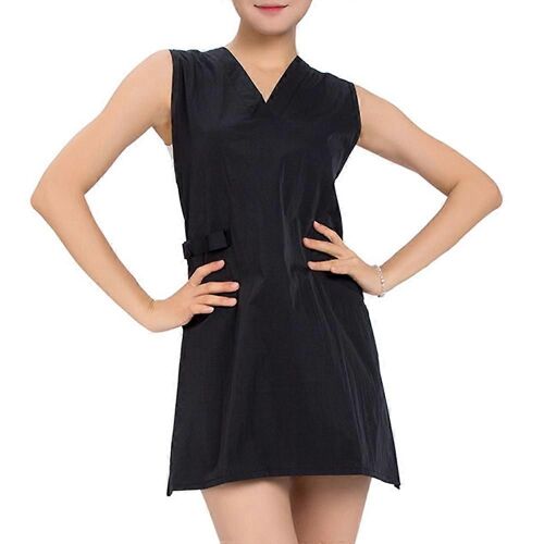 Gilet De Barbier Élégant Pour Femmes - Veste De Coiffeur De Salon En Noir