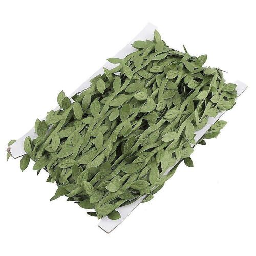 Feuilles vertes feuille garniture vigne Couronne Party bricolage ornements mariage Party Home Decor