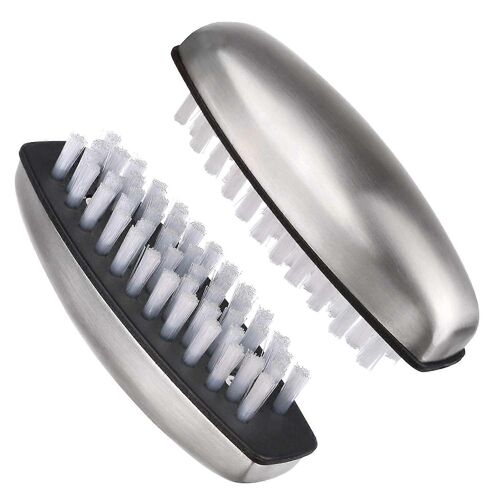 Paquet De 2 Brosse À Ongles Pour Les Mains, Les Orteils Et Les Doigts Pour La Cuisine, Les Hommes, Les Mécaniciens