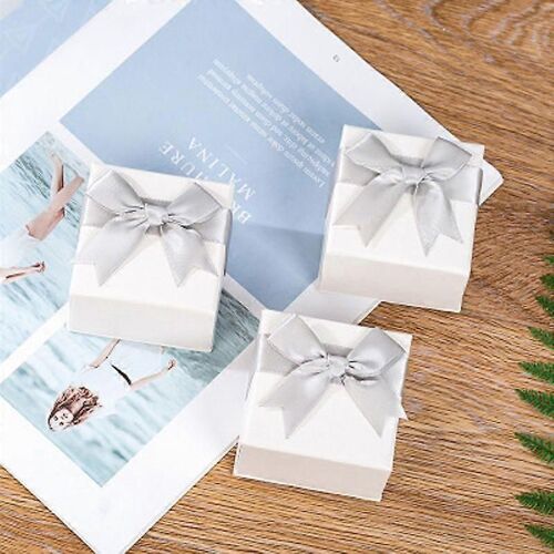 Jewelry Bow Jewelry Packaging Box Necklace Ring Pendant Earring Jewelry Packaging Box