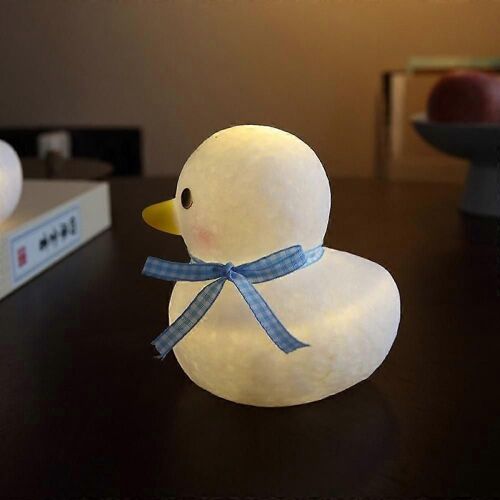 Bedroom Girl Led Night Light Cute Little Duck Room Bedside Lamp Ornaments Dormitory Creative Gift