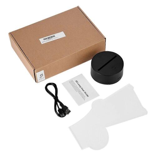 Lampe De Bureau Led Creative Musical Note 7 Changement De Couleur Interrupteur Tactile Table Veilleuse Décoration Intérieure