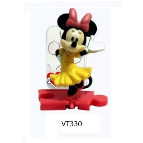 Figurine "Kinder" (2023) - Disney 100 Ans / N°4 - Minnie ( Vt330 / Vt-330 ) Avec Bpz