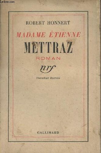 Madame Etienne Mettraz