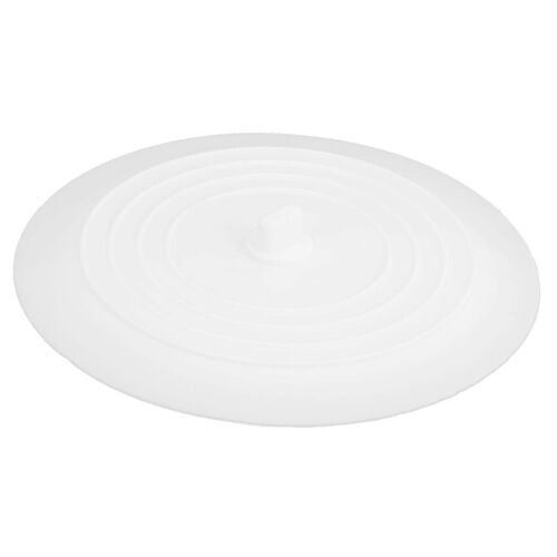Bouchons d'évier en silicone Bouchage d¿égout LongDurable Pratique Drain De Sol Évier Couvercle De Bouchon D'eau pour Salle De Bain Cuisine (Blanc)