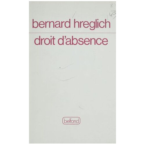 Droit D'absence