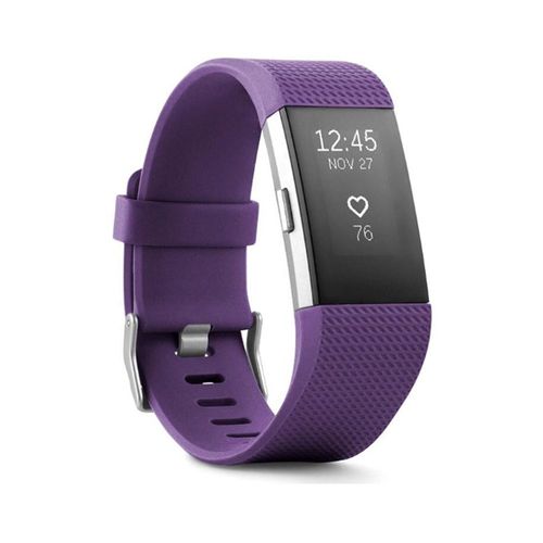 Fitbit Charge 2 bracelet d'activités de fitness-violet Taille large（L）